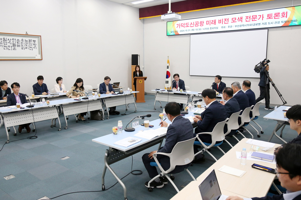 가덕도신공항 미래 비전 모색 전문가 토론회