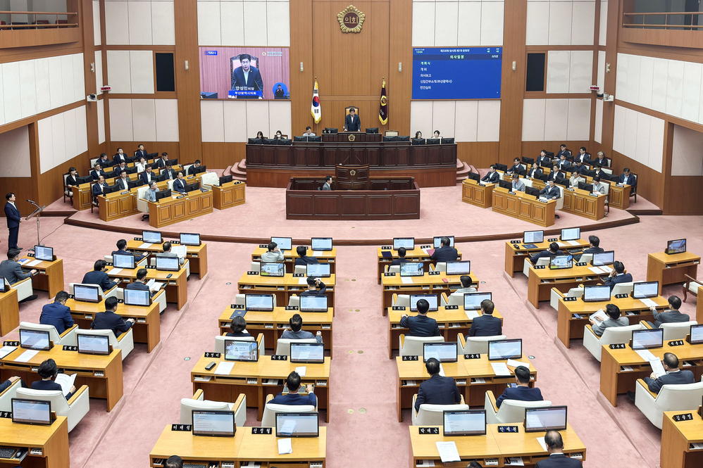제330회 임시회 제1차 본회의(본회의장)