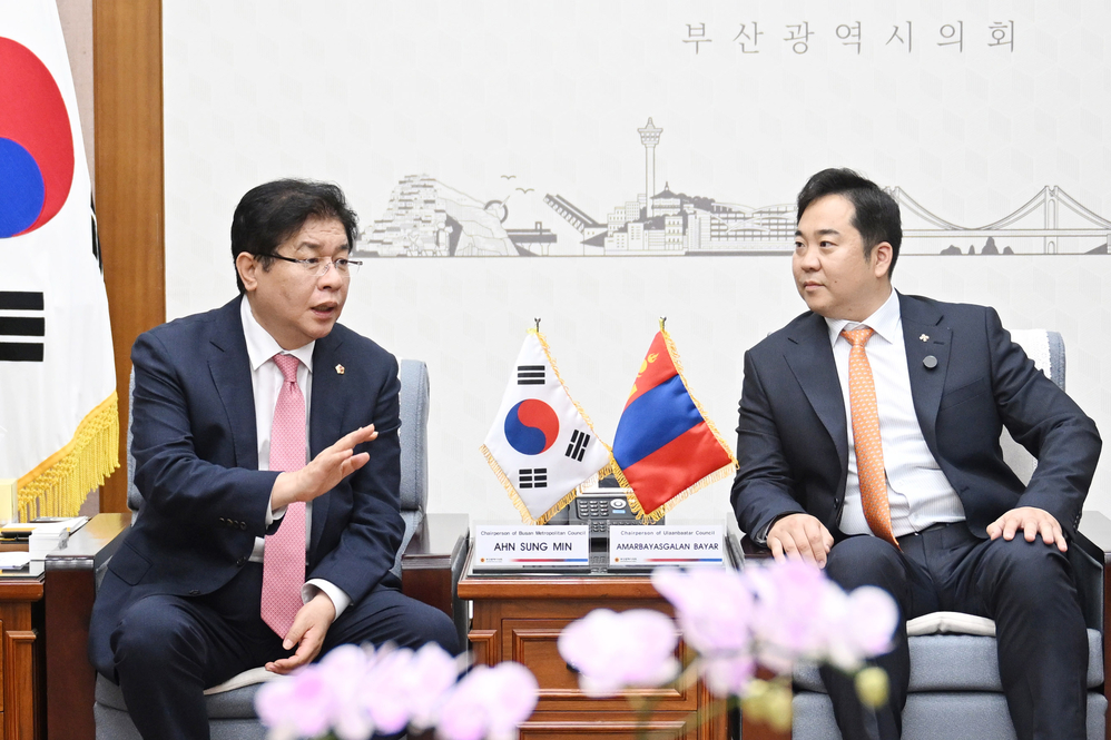 몽골 울란바토르시의회 대표단 예방(접견실)