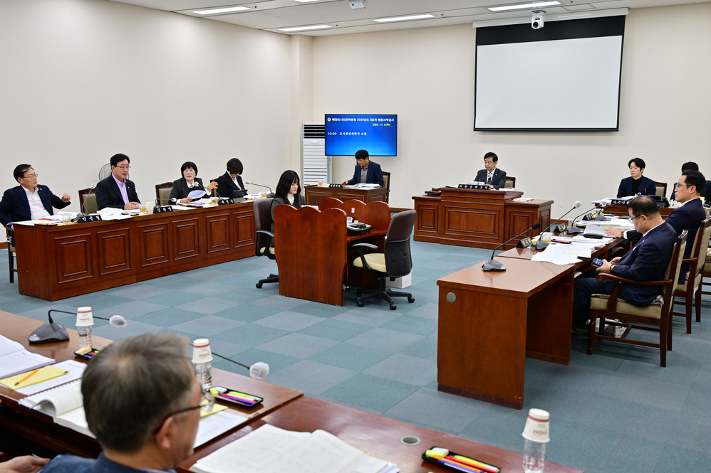 제332회 정례회 해양도시안전위원회 소관 행정사무감사