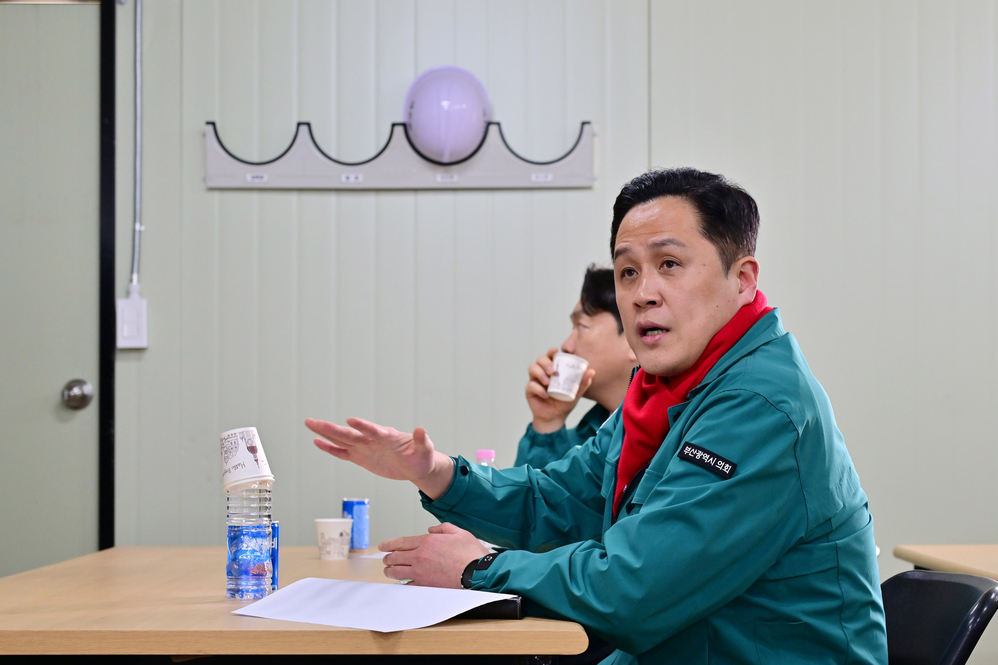 미래도시 건설 안전 특별위원회 주요 건설사업 현장방문
