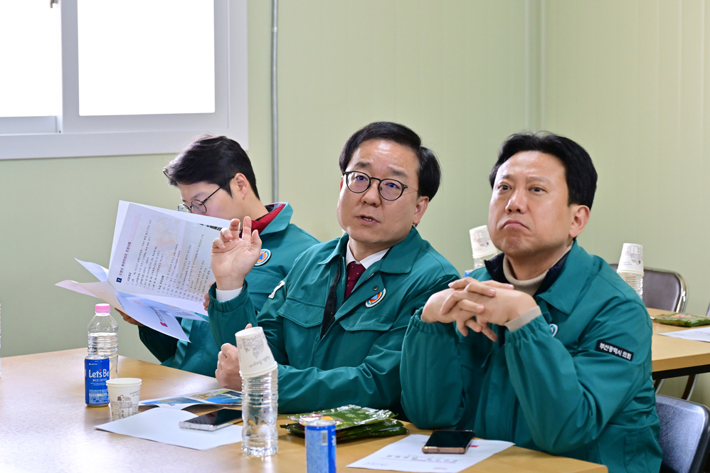 미래도시 건설 안전 특별위원회 주요 건설사업 현장방문