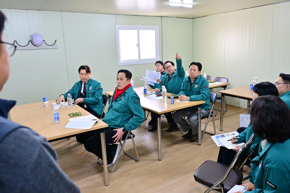 미래도시 건설 안전 특별위원회 주요 건설사업 현장방문