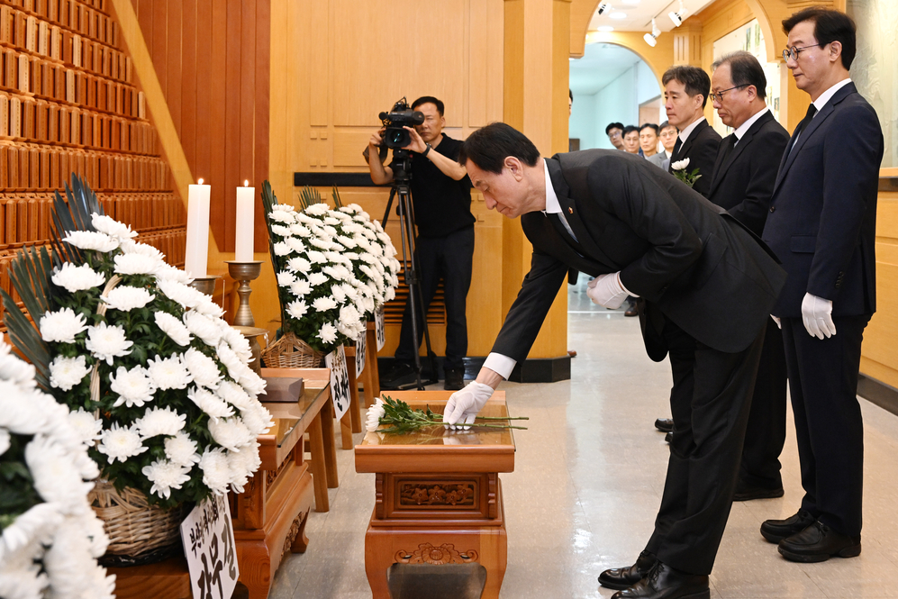 제81주년 광복절 참배(광복기념관)