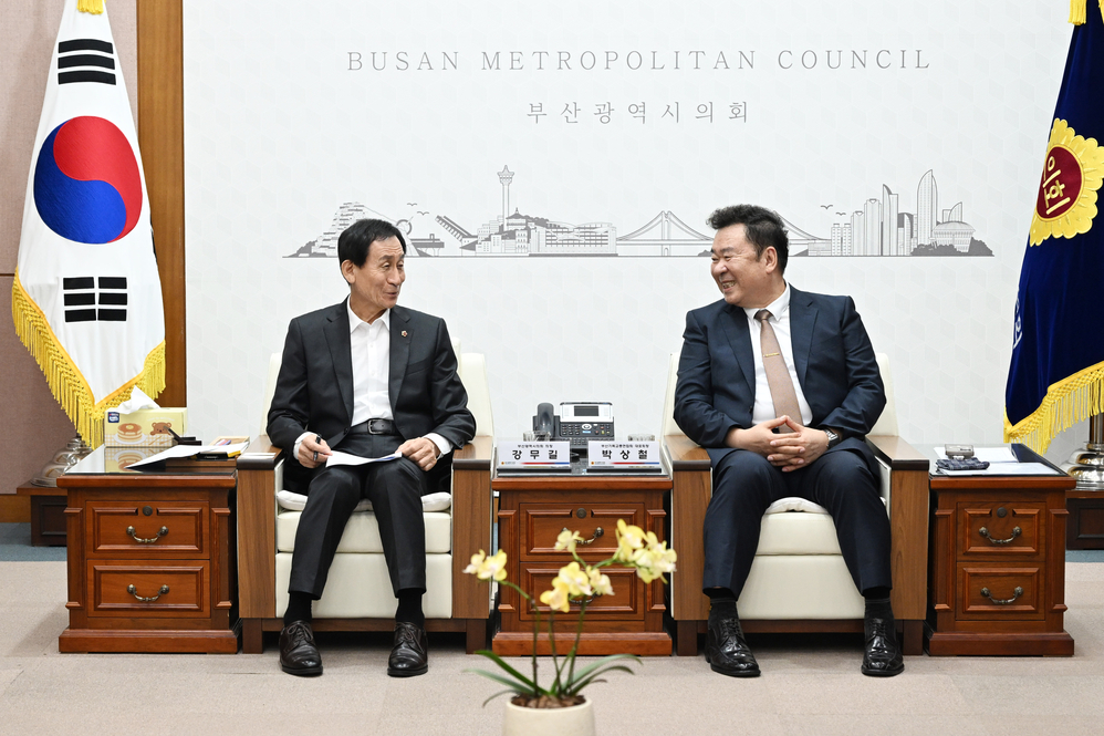부산기독교총연합회 임원진 예방(접견실)