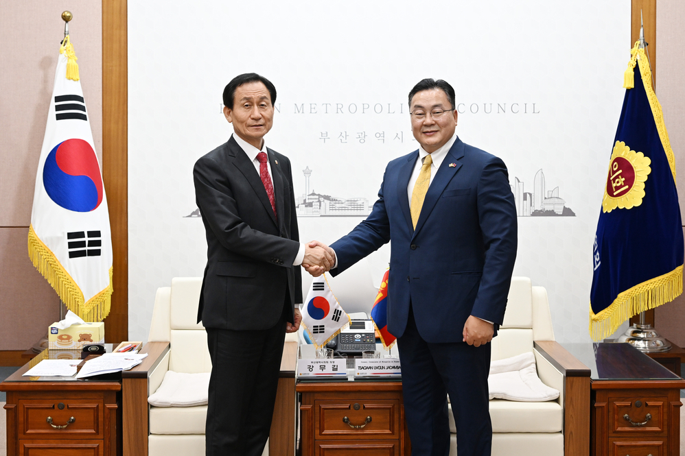 주부산 몽골영사 접견(접견실)