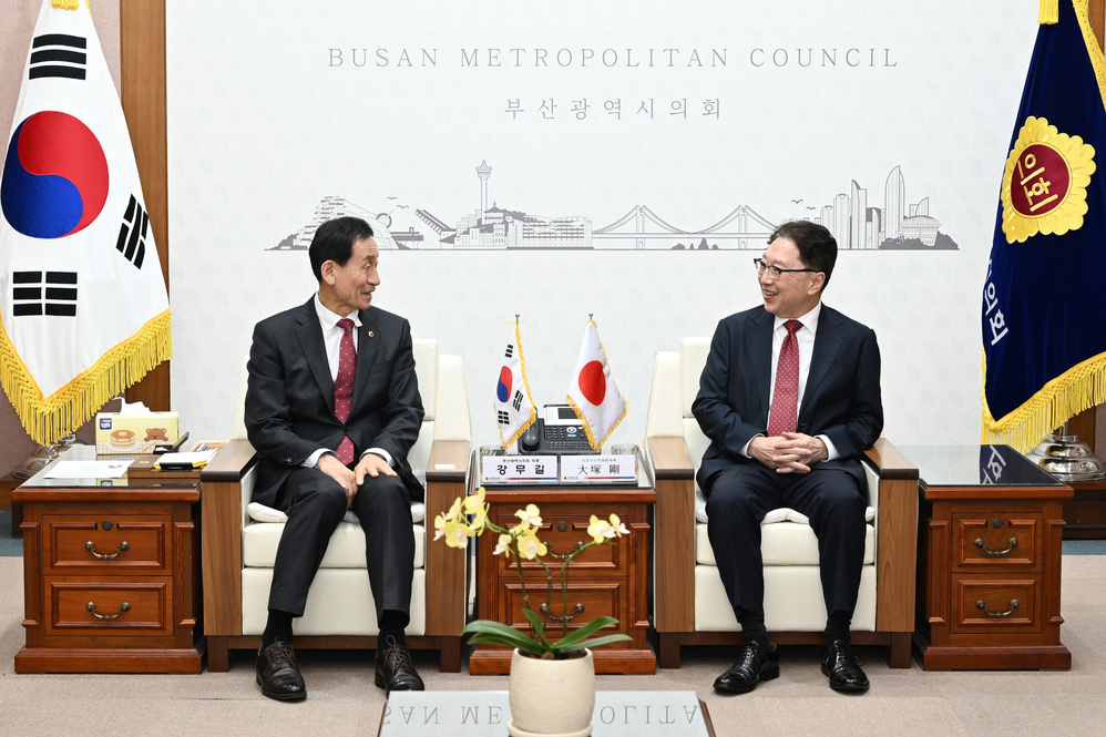 주부산일본총영사 접견(접견실)