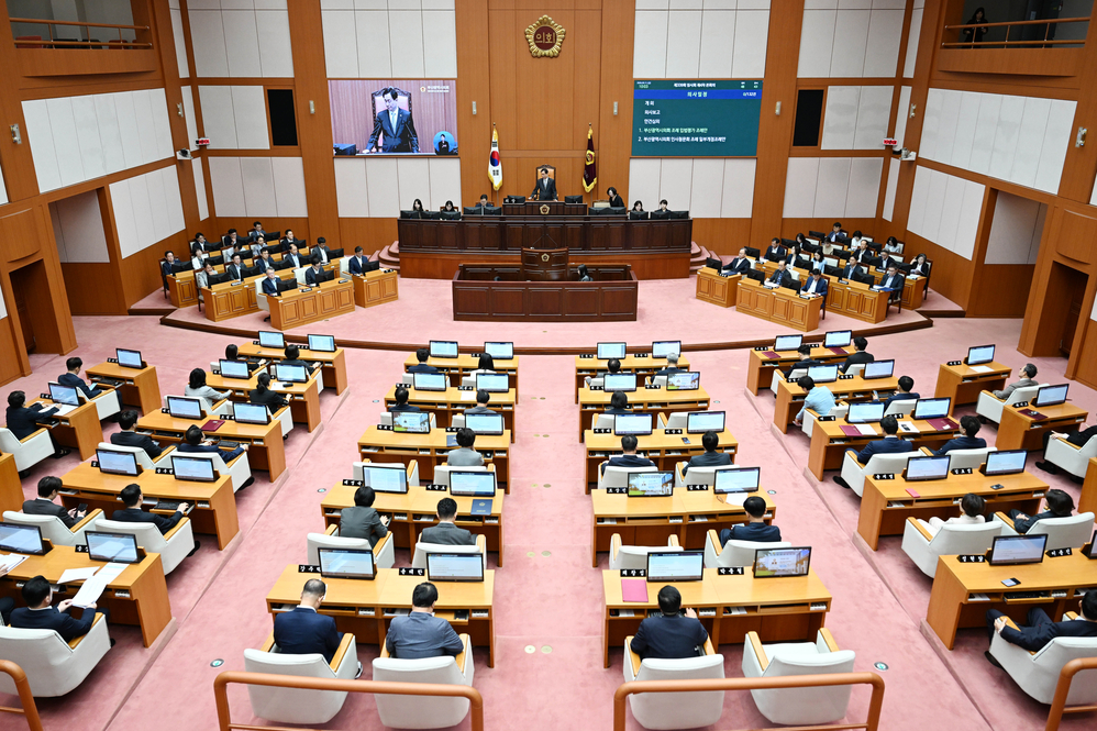 제339회 임시회 제4차 본회의(본회의장)